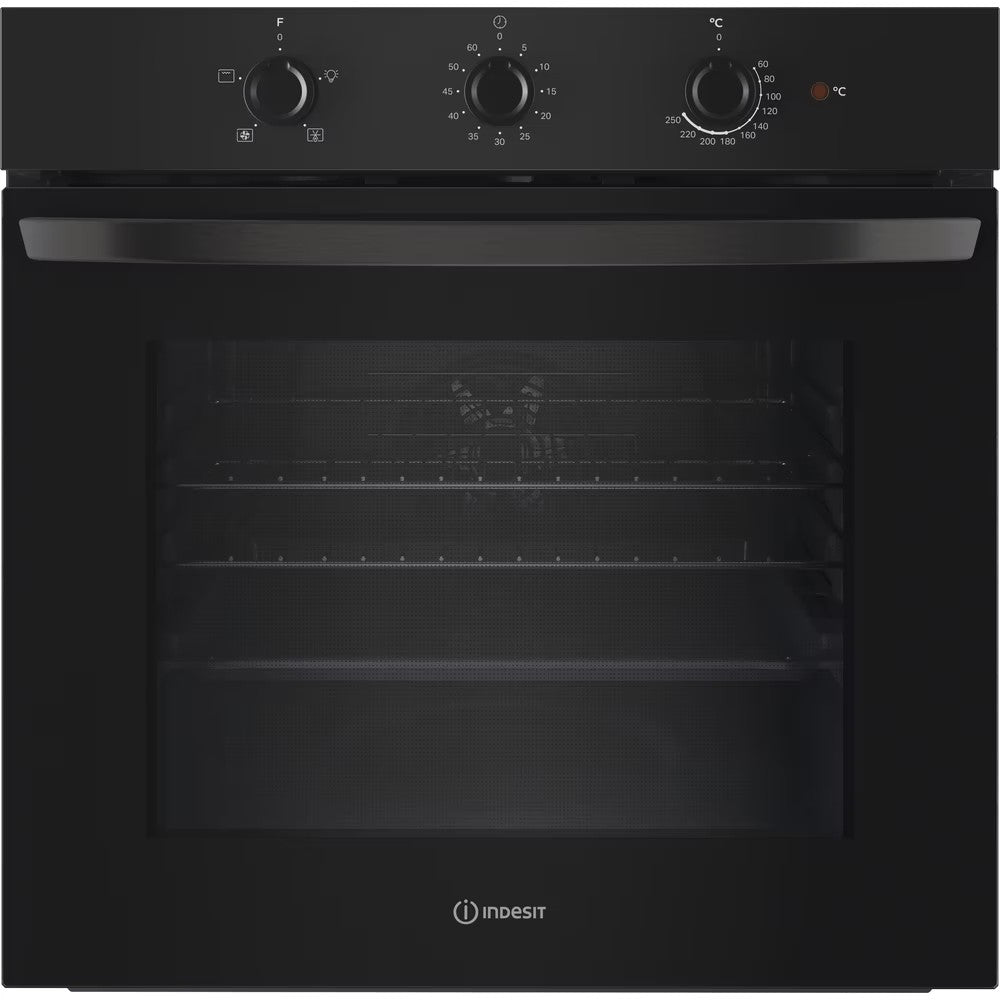 INDESIT - IO233BUK - BUILT IN ELECTRIC OVEN: BLACK