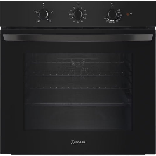 INDESIT - IO233BUK - BUILT IN ELECTRIC OVEN: BLACK