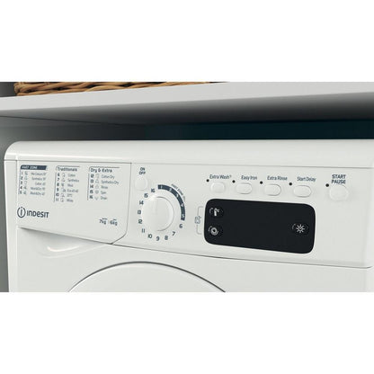 Indesit EWDE761483W 7kg/6kg 1400 Spin Washer Dryer - White