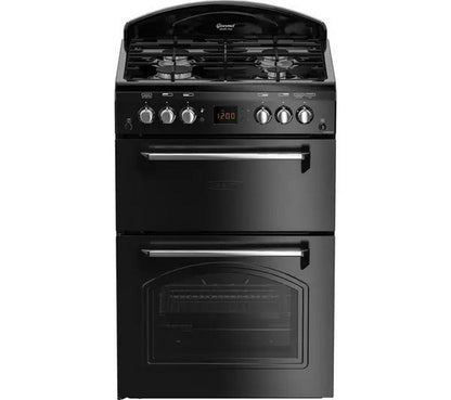 Leisure CLB60GCK 60cm Wide Classic Range Style Gas Cooker in Black