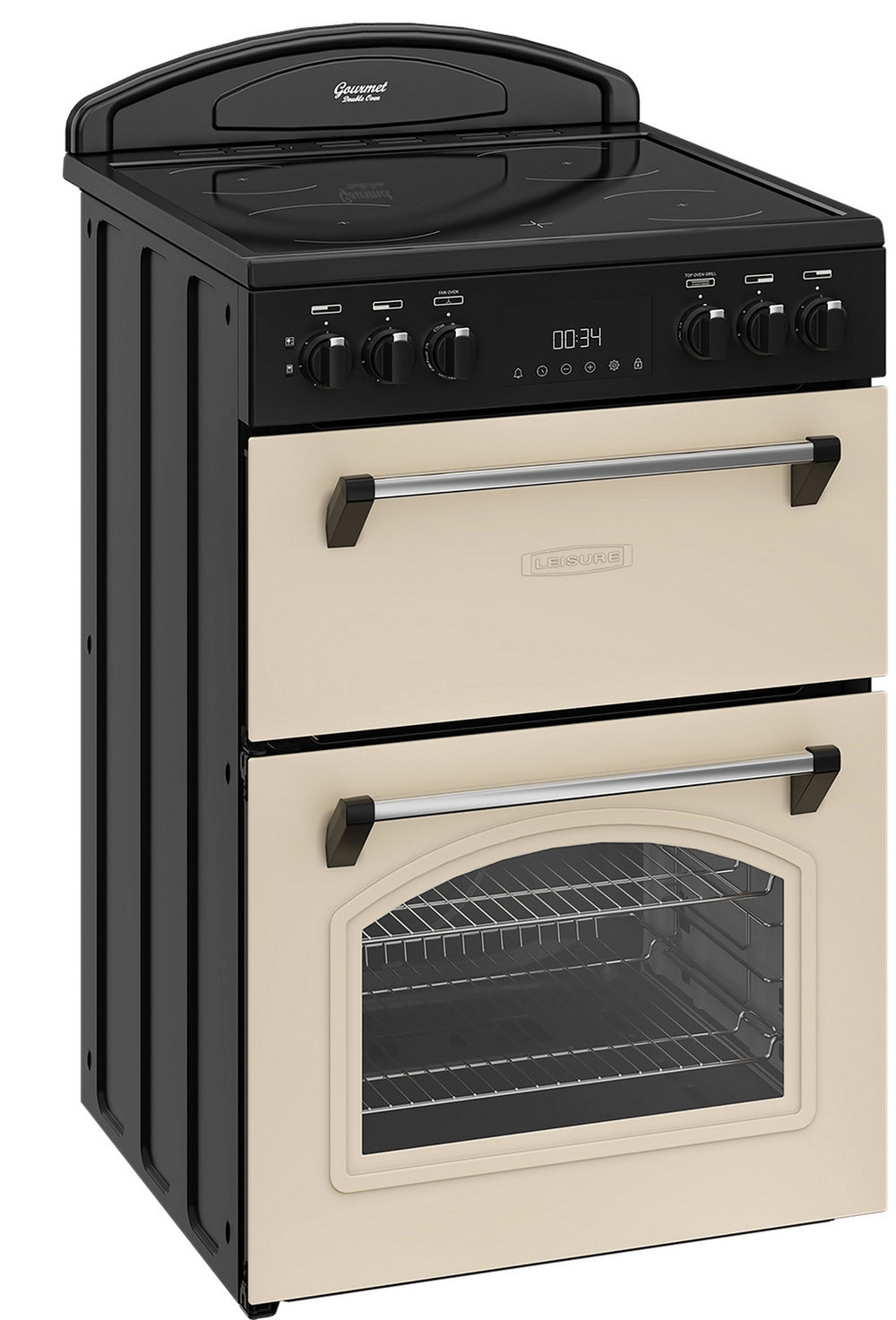 Leisure CLB60ECC 60cm Double Oven Electric Range Cooker - Cream