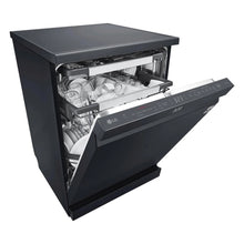 Load image into Gallery viewer, LG TrueSteam™ QuadWash™ DF587HMS WiFi Connected Full Size Dishwasher - Matte Black - 14 Place Settings

