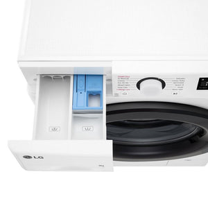 LG F2Y509WBLN1 9kg 1200 Spin Washing Machine - 5 Year Guarantee
