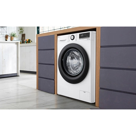 LG F4Y510WBLN1 10KG 1400 Spin Washing Machine - White