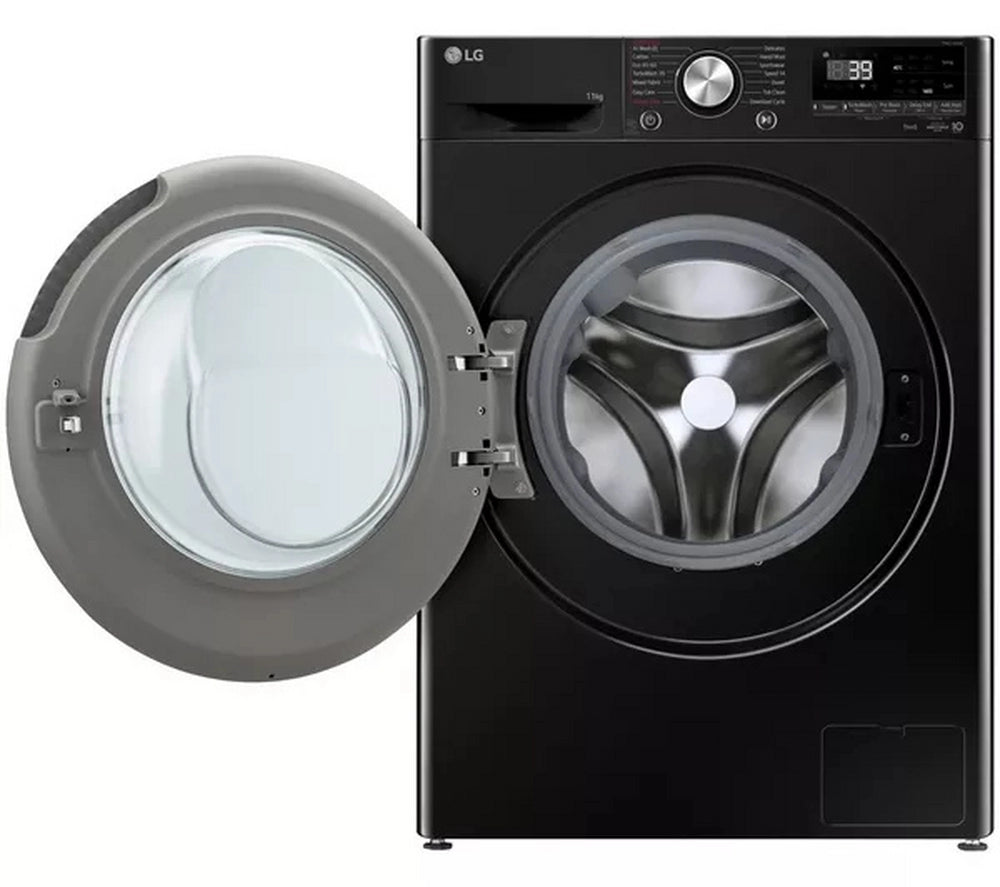 LG Series 4 Pro AI Direct Drive F4Y711NCTN1 - 11 kg Washing Machine - Onyx Black