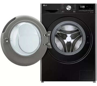 LG Series 4 Pro AI Direct Drive F4Y711NCTN1 - 11 kg Washing Machine - Onyx Black