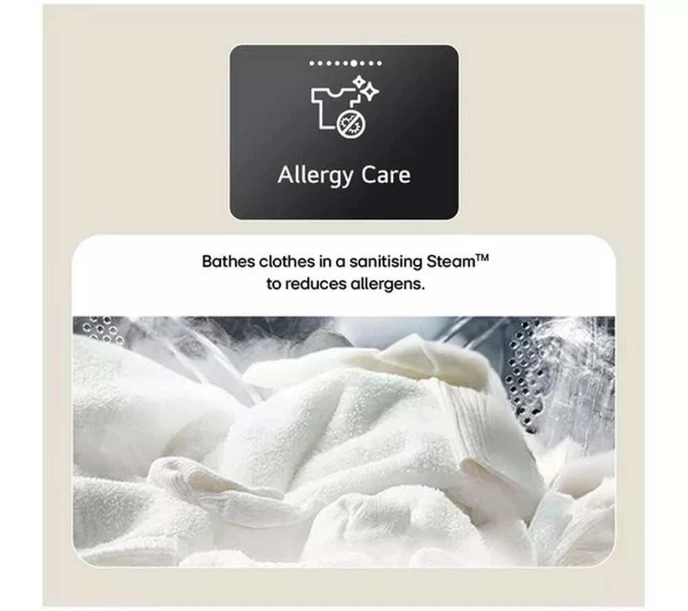 LG Series 4 Pro AI Direct Drive F4Y711NCTN1 - 11 kg Washing Machine - Onyx Black
