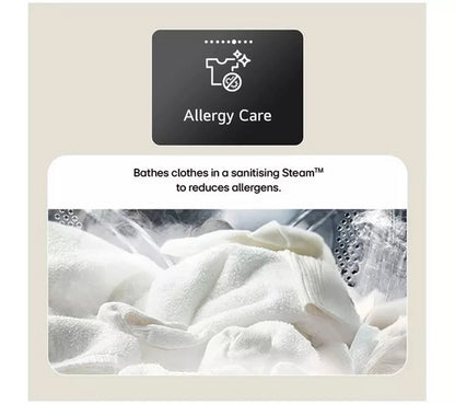 LG Series 4 Pro AI Direct Drive F4Y711NCTN1 - 11 kg Washing Machine - Onyx Black