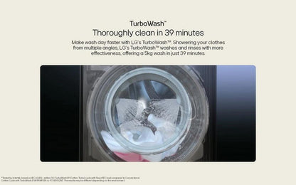 LG FWY606WWLN1 10kg/6kg 1400 Spin Washer Dryer - 5 Year Guarantee