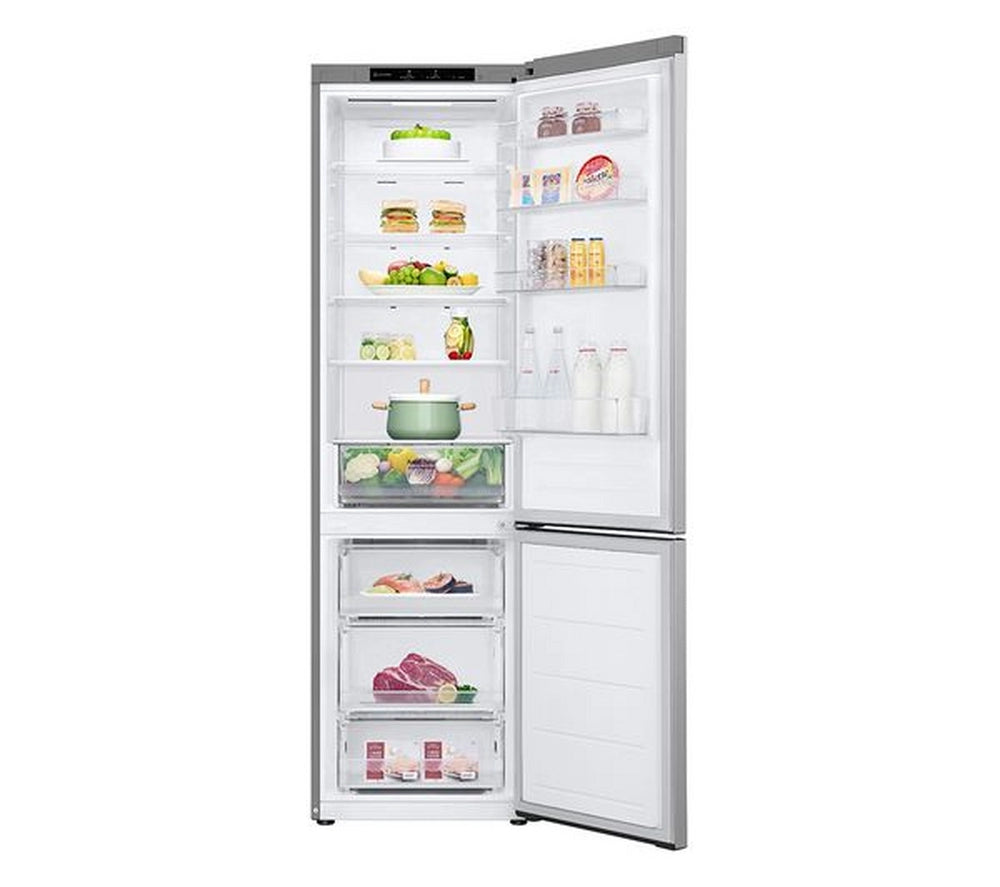 LG NatureFRESH GBV22L0EPY 70/30 Fridge Freezer - Prime Silver