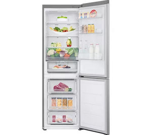 LG GBV3110EPY Fridge Freezer 60cm 60/40 No Frost Fridge Freezer - Prime Silver