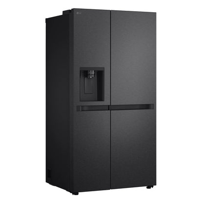 LG GSLC40EPPE 91.3cm 50/50 Total No Frost American Fridge Freezer - Matte Black