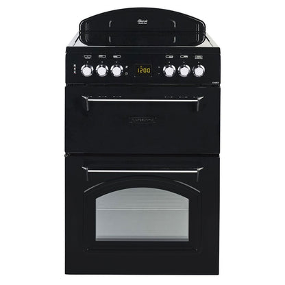 Leisure CLA60CEK Black Classic 60cm Double Oven Cooker