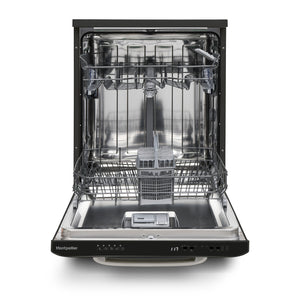 Montpellier MAB1353K Black Retro Look 15 Place Dishwasher