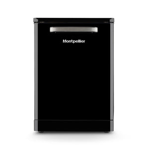 Montpellier MAB1353K Black Retro Look 15 Place Dishwasher