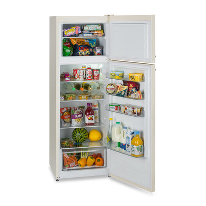 Montpellier MAB346EC Retro Top Mount Fridge Freezer in Cream