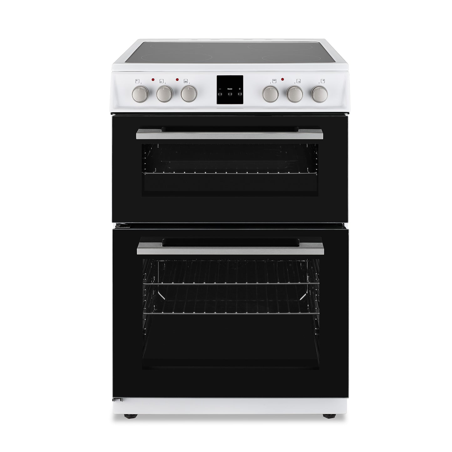 Montpellier MDOC60FW White 60cm Double Oven Cooker