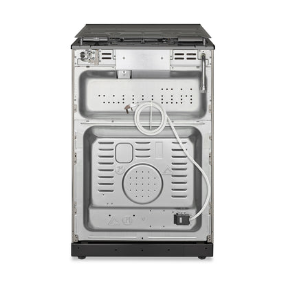 Montpellier MDOG60LS Silver Gas Double Oven Lidded 60cm Cooker