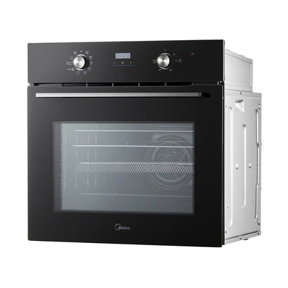 Midea Xpress Fry MBO65M90D2-BK Multifunction Built In Single Oven - Black