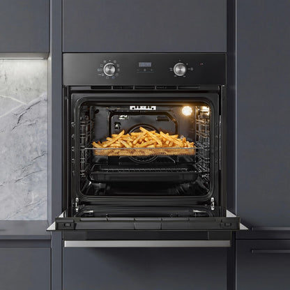 Midea Xpress Fry MBO65M90D2-BK Multifunction Built In Single Oven - Black