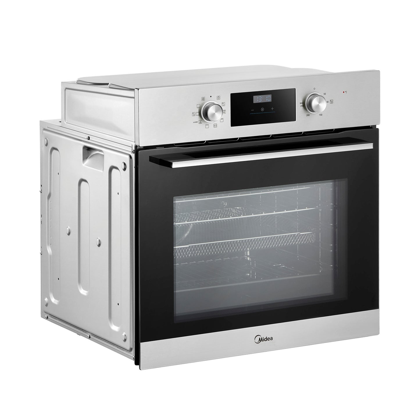 Midea Xpress Fry MBO65M90D2-SS Multifunction Built In Single Oven - Stainless Steel