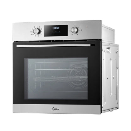 Midea Xpress Fry MBO65M90D2-SS Multifunction Built In Single Oven - Stainless Steel