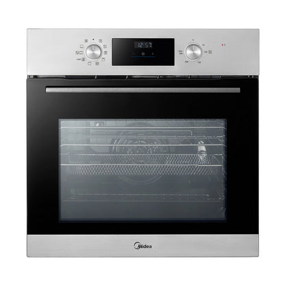 Midea Xpress Fry MBO65M90D2-SS Multifunction Built In Single Oven - Stainless Steel
