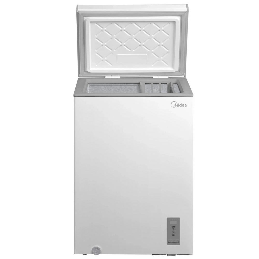 Midea MDRC154FZE01 99 Ltr Chest Freezer - White