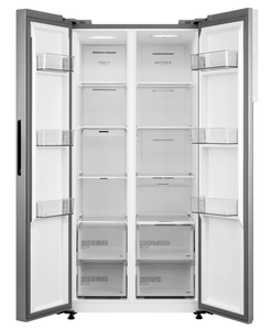 Midea MDRS619FIE46 84cm 460L Frost Free Fridge Freezer - Stainless Steel