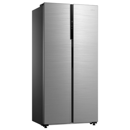 Midea MDRS619FIE46 83.5cm 460L Frost Free Fridge Freezer - Stainless Steel