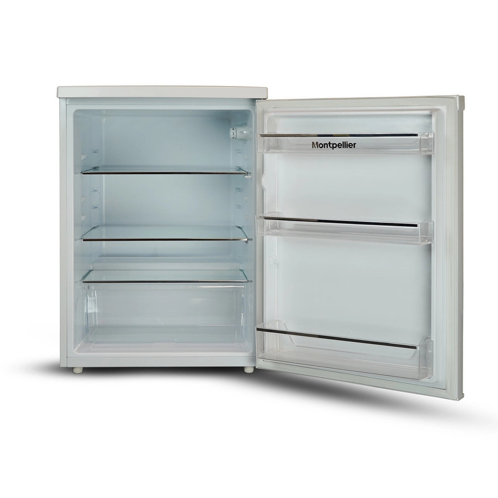 Montpellier MDAUCL60W 60cm Undercouter Larder Fridge - White