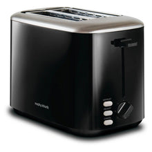 Load image into Gallery viewer, Morphy Richards 222064 2 Slice Toaster - Black
