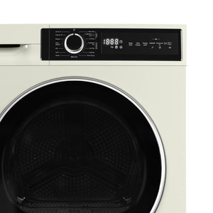 Montpellier MTDC8SDC 8kg Condenser Sensor Dry Tumble Dryer in Cream