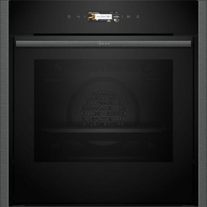 Neff B54CR71G0B 60cm Slide and Hide Built In Electric Single Oven