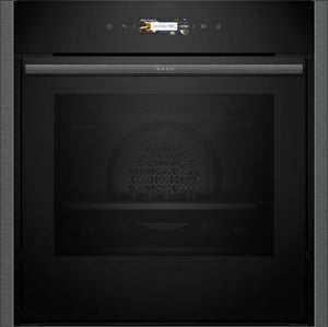 Neff B54CR71G0B 60cm Slide and Hide Built In Electric Single Oven