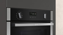 Load image into Gallery viewer, Neff B6ACH7HH0B Pyrolytic Built In Electric Single Oven - Stainless Steel
