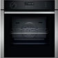 Neff B6ACH7HH0B Pyrolytic Built In Electric Single Oven - Stainless Steel