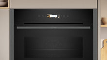 Load image into Gallery viewer, Neff C24MR21G0B Built In Compact Oven with microwave function
