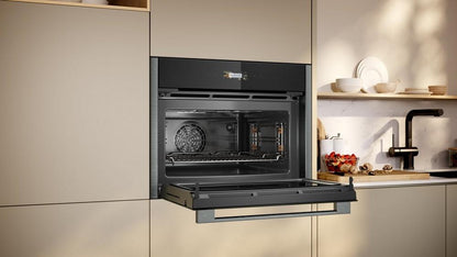 Neff C24MR21G0B Built In Compact Oven with microwave function