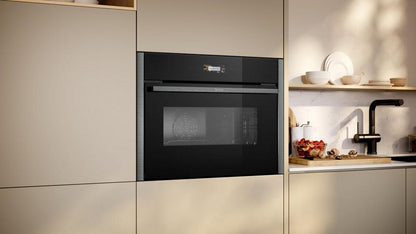 Neff C24MR21G0B Built In Compact Oven with microwave function