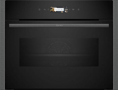 Neff C24MR21G0B Built In Compact Oven with microwave function