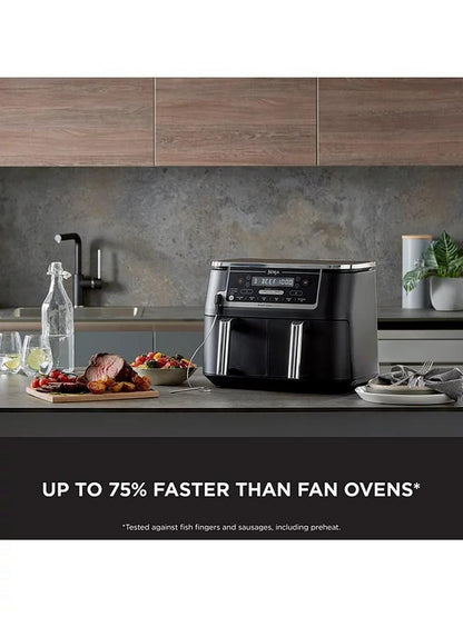 Ninja AF451UK Foodi MAX Air Fryer with Smart Cook System - Black