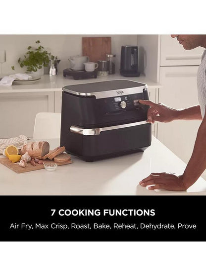 Ninja AF500UK Foodi FlexDrawer Air Fryer - Black