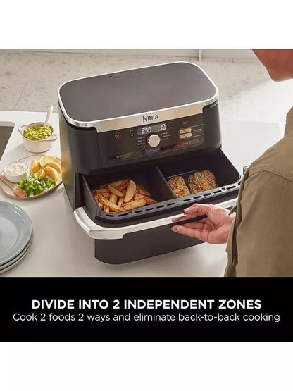 Ninja AF500UK Foodi FlexDrawer Air Fryer - Black
