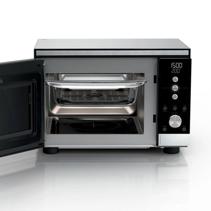 Ninja MW101UK CRISPi Microwave, Air Fryer & Oven with FusionCrisp Technology - Silver