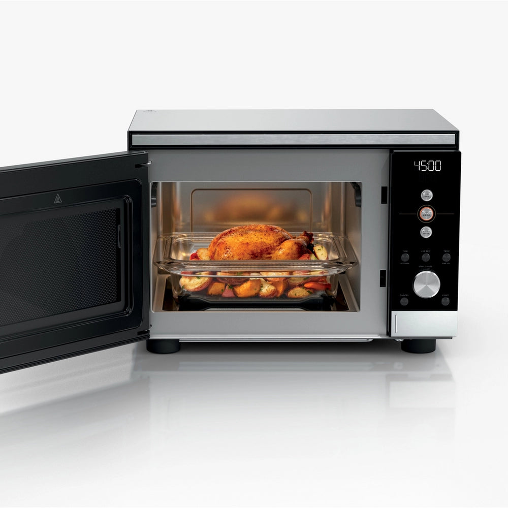 Ninja MW101UK CRISPi Microwave, Air Fryer & Oven with FusionCrisp Technology - Silver