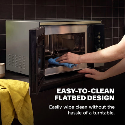 Ninja MW101UK CRISPi Microwave, Air Fryer & Oven with FusionCrisp Technology - Silver