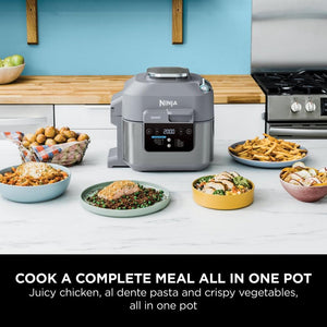 Ninja ON400UK Speedi 10-in-1 Rapid Cooker & Air Fryer - Grey