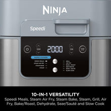 Load image into Gallery viewer, Ninja ON400UK Speedi 10-in-1 Rapid Cooker &amp; Air Fryer - Grey
