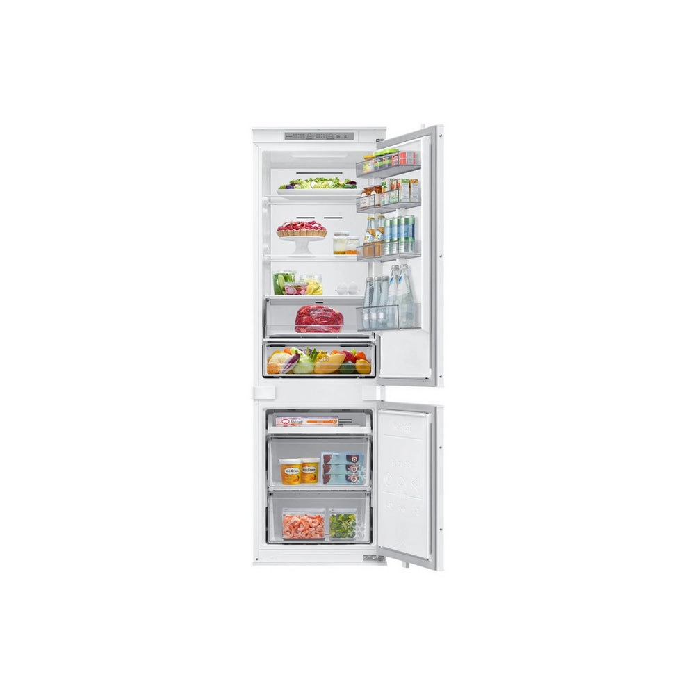 Samsung BRB70F26DES0EU SpaceMax 54cm 70/30 Integrated Frost Free Fridge Freezer - White